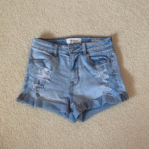 Pacsun High Rise Super Stretch Shortie